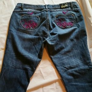 Ladies apple bottom jeans size 15/16